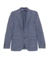 Tagliatore Blue Jackets In Gray