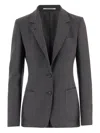 Tagliatore Single-breasted Blazer In Gray