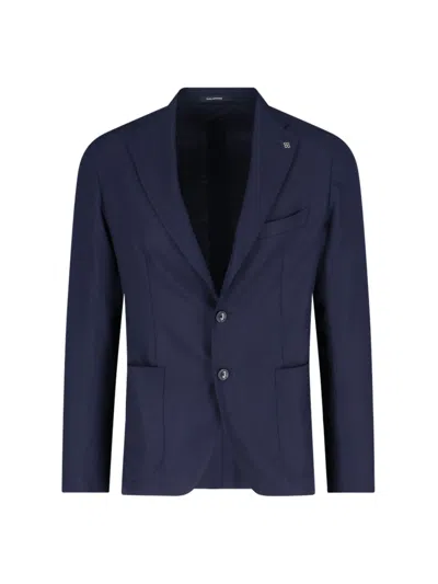 TAGLIATORE SINGLE-BREASTED BLAZER JACKET