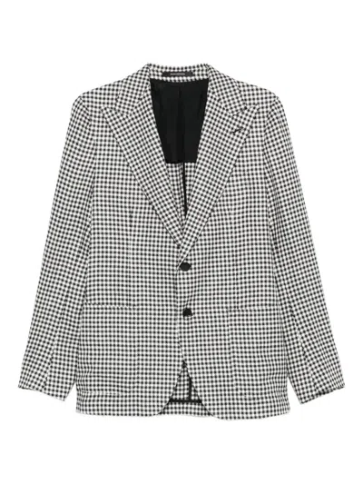 Tagliatore Single-breasted Blazer In Multi