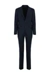 Tagliatore Bruce Single Breasted Wool Suit In Blu