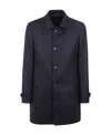Tagliatore Single-breasted Coat In Black