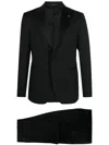 Tagliatore Suits In Black