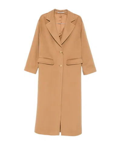 TAGLIATORE SINGLE-BREASTED FLAP-POCKET COAT