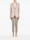 Tagliatore Single-breasted Gold-button Jacket In Neutral