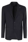 Tagliatore Classic Two-button Montecarlo Blazer In Blue