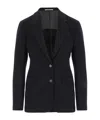 Tagliatore Single-breasted Blazer In Black