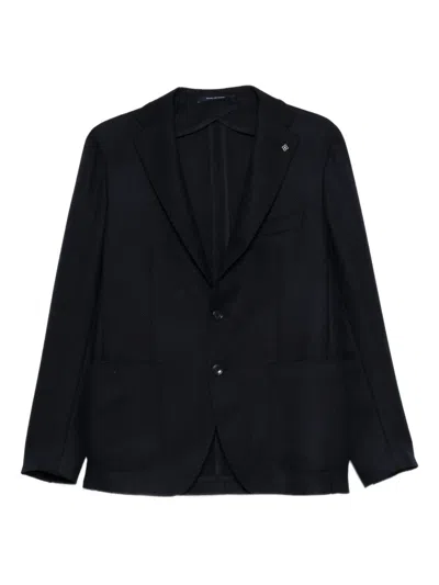 Tagliatore Single-breasted Jacket In Blue
