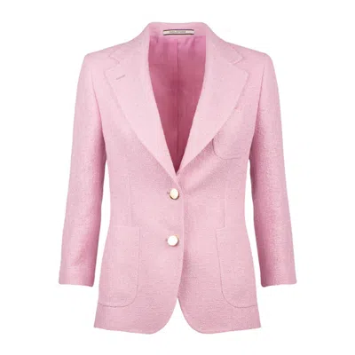 Tagliatore Single-breasted Jacket Jdebra Pink