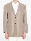 Tagliatore Single-breasted Jacket In Neutrals