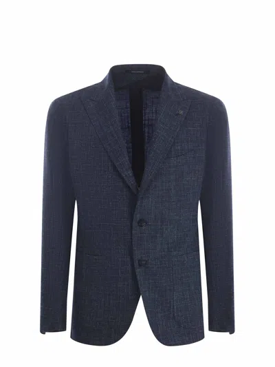 Tagliatore Jackets In Blue