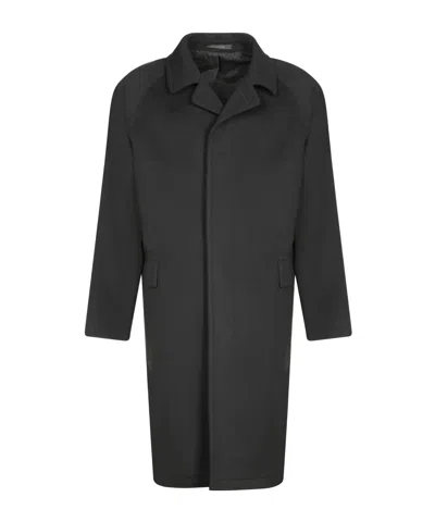 TAGLIATORE TAGLIATORE SINGLE-BREASTED MID-LENGTH COAT
