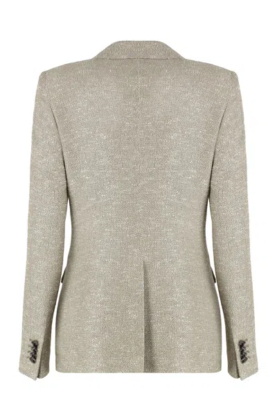 TAGLIATORE SINGLE-BREASTED ONE BUTTON JACKET