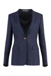 Tagliatore Single-breasted One Button Jacket In Blue