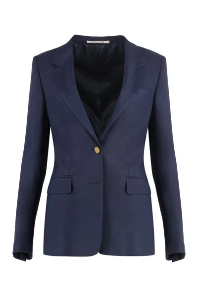 TAGLIATORE TAGLIATORE SINGLE-BREASTED ONE BUTTON JACKET
