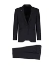 Tagliatore Men's Two Bottoms Suit In Black