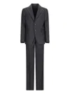 Tagliatore Single-breasted Suit In Black