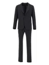 Tagliatore Single-breasted Suit In Black