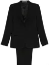 Tagliatore Black Double-breasted Parigi In Black