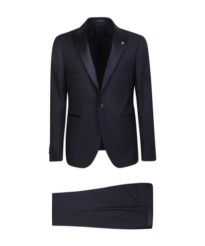 TAGLIATORE TAGLIATORE SINGLE-BREASTED THREE-PIECE SUIT SET