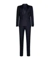 Tagliatore Single-breasted Suit In Black