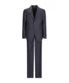 Tagliatore Single-breasted Suit In Blue