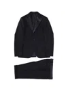 Tagliatore Single-breasted Suit In Blue