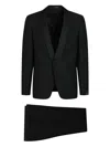 Tagliatore Single-breasted Suit (set Of Three) In Black