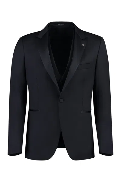 TAGLIATORE TAGLIATORE SINGLE BREASTED SUIT WITH GILET