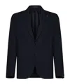 Tagliatore Single Breasted Tailored Blazer In Blue