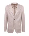 Tagliatore Single-breasted Tailored Blazer In Pink