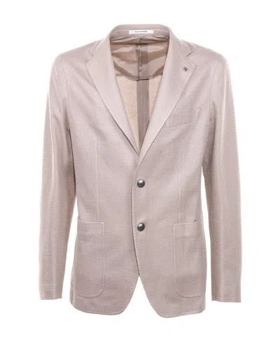 Tagliatore Single-breasted Tailored Blazer In Pink