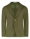 Tagliatore Single-breasted Two-button Jacket In Green