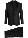 Tagliatore Two-piece Suit In Black