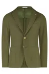 Tagliatore Single-breasted Two-button Jacket In Green