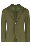 Tagliatore Single-breasted Two-button Jacket In Green