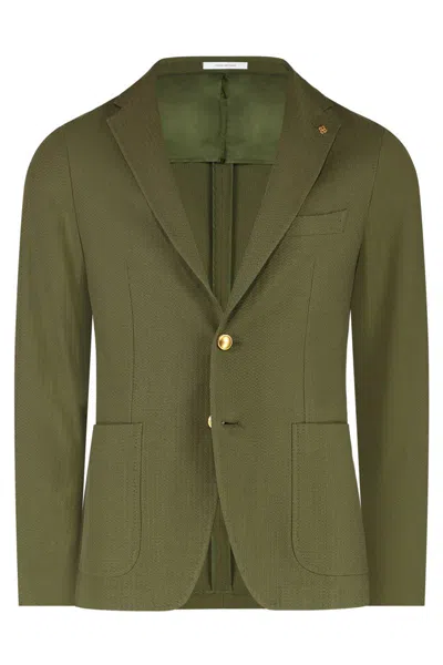 TAGLIATORE TAGLIATORE SINGLE-BREASTED TWO-BUTTON JACKET