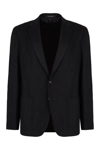 TAGLIATORE TAGLIATORE SINGLE-BREASTED TWO-BUTTON JACKET