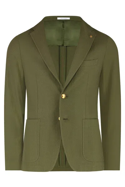 TAGLIATORE TAGLIATORE SINGLE-BREASTED TWO-BUTTON JACKET