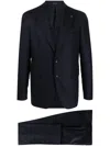 Tagliatore Single-breasted Two-piece Suit In Blue