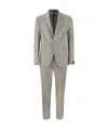 Tagliatore Virgin Wool Suit In Gray