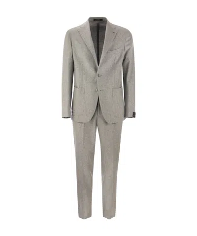 TAGLIATORE TAGLIATORE SINGLE-BREASTED TWO-PIECE SUIT SET