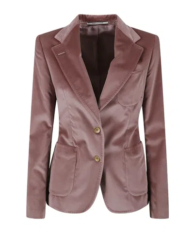 TAGLIATORE TAGLIATORE SINGLE BREASTED VELVET JACKET