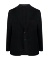 Tagliatore Tailored Jacket With Notched Lapels In Black
