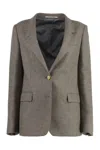 Tagliatore Single-breasted Virgin Wool Jacket