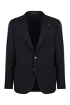 Tagliatore Men's Single-breasted Virgin Wool Jacket