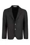 Tagliatore Tailored Single-breasted Suit Jacket In Brown
