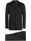 Tagliatore Suit In Black