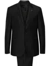 Tagliatore Einreihiger Anzug In Schwarz