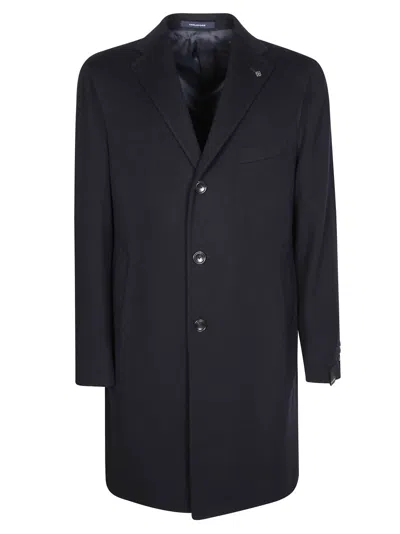 TAGLIATORE SINGLE-BREASTED WOOL CHACEMIRE COAT